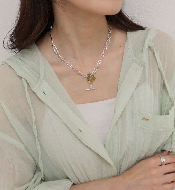 fredy emue「カラーフラワーマンテルネックレス」|ネックレス|