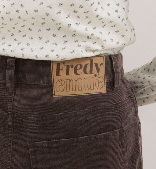 fredy emue「ヴィンテージ加工コーデュロイパンツ」|チノ|