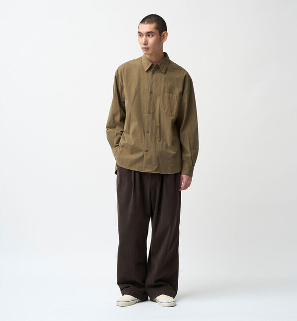 ORCIVAL「ORCIVAL | コットンツイル レギュラーカラー長袖 シャツ MEN」|シャツ・ブラウス|