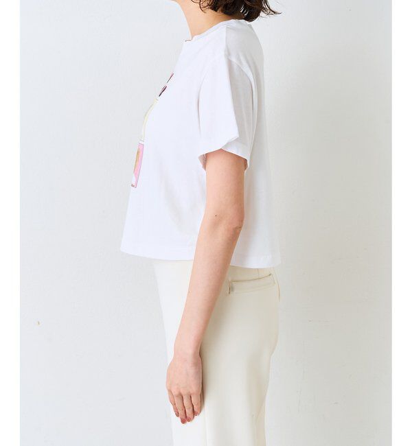  「【UNFORTUNATE PORTRAIT】別注WHIM CROP TEE」|Tシャツ・カットソー|