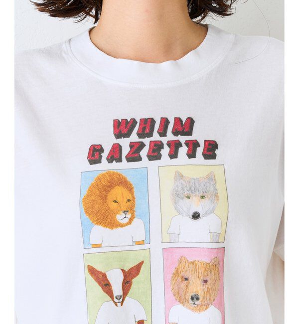  「【UNFORTUNATE PORTRAIT】別注WHIM CROP TEE」|Tシャツ・カットソー|