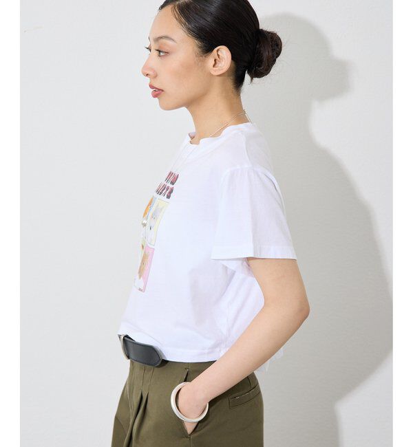  「【UNFORTUNATE PORTRAIT】別注WHIM CROP TEE」|Tシャツ・カットソー|