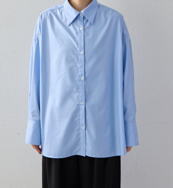  「【2026AW Debut】【UNFORM】タイ付きオーバーシャツ」|シャツ・ブラウス|