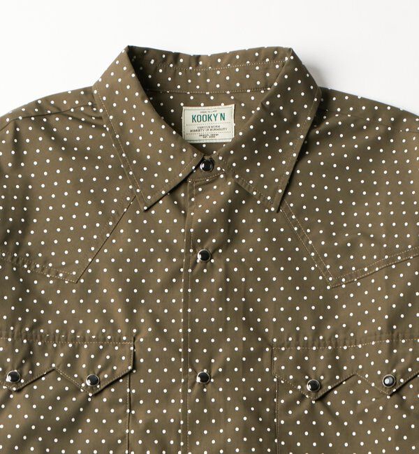  「【26AW LOOK掲載・KOOKY'N】SCORPION DOT L/Sシャツ」|シャツ・ブラウス|