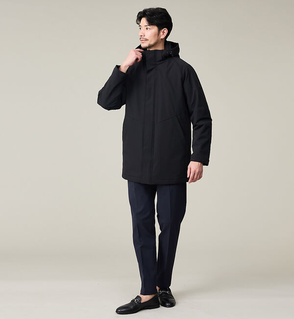 ABAHOUSE「【SMART CLOSET】フーデッド スタンドブルゾン」|ブルゾン・スタジャン|