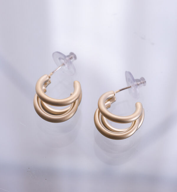Rouge vif「【sauvage peau】メタルデザインピアス」|ピアス|