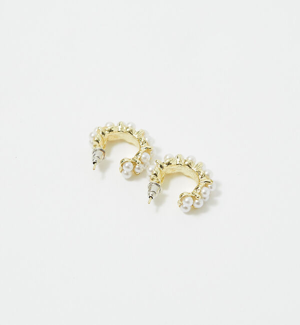 Rouge vif「【sauvage peau】メタルデザインピアス」|ピアス|