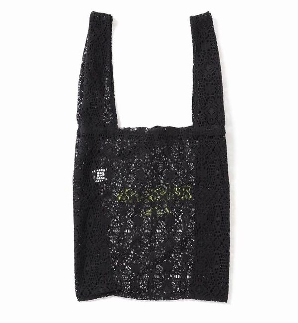 Rouge vif「【LY / エルワイ】スークバッグ / 刺繍ロゴレーストートバッグ / Souk」|トートバッグ|