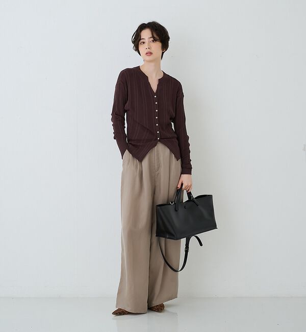 Rouge vif「【ARTESANOS / アルテサノス】ポーチ付レザートートショルダーバッグ【予」|トートバッグ|
