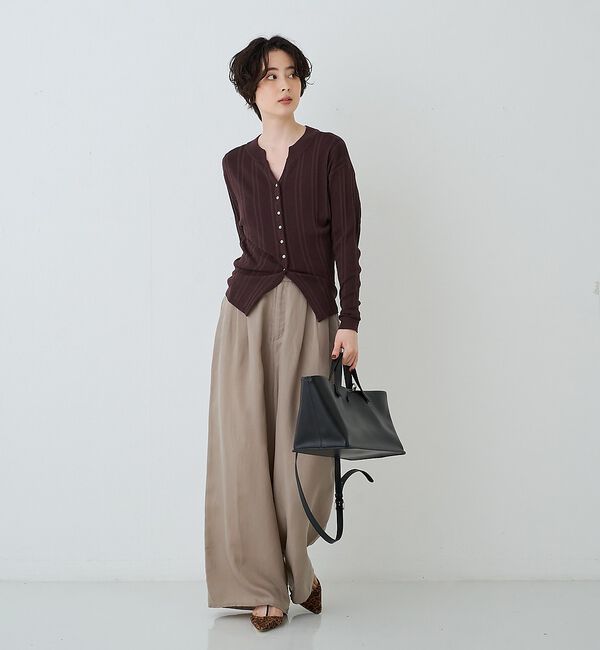 Rouge vif「【ARTESANOS / アルテサノス】ポーチ付レザートートショルダーバッグ【予」|トートバッグ|