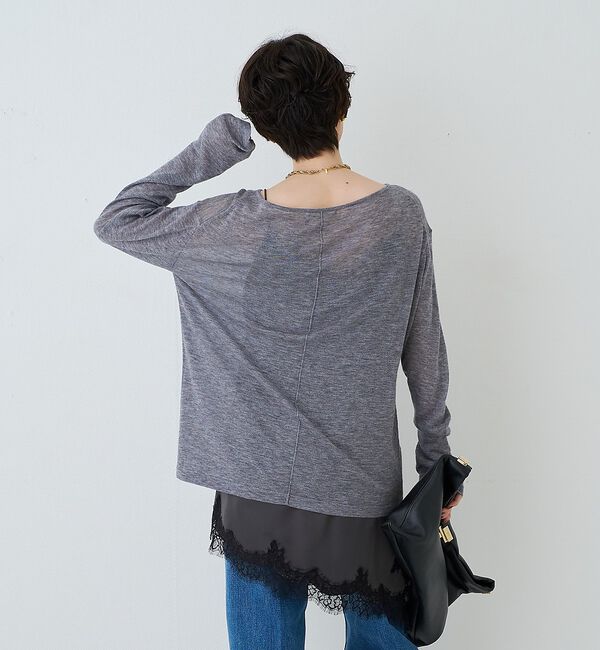 Rouge vif「【PUNTI. / プンティ】3WAYレザークラッチバッグ/ショルダー付き/GR」|ショルダー・メッセンジャー|