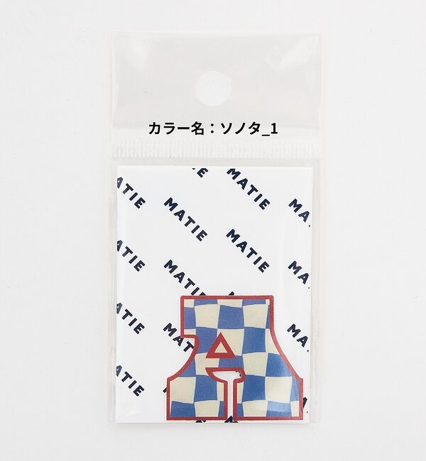 LOWELL things「【MATIE】アルファベットステッカー（A-G）/Sサイズ」|その他|