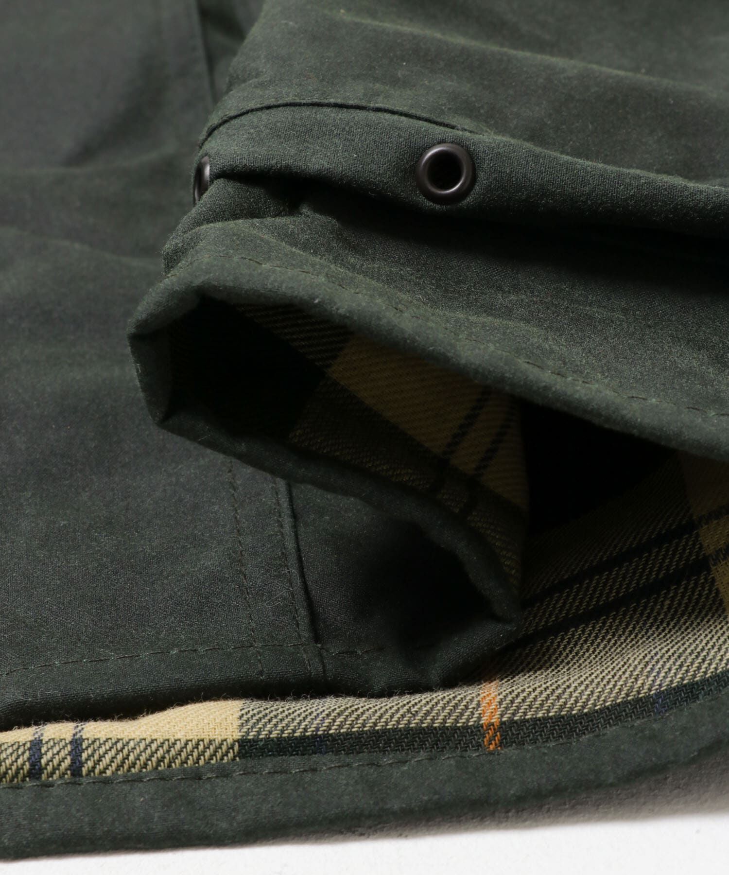 URBAN RESEARCH「Barbour　OS BEAUFORT WAX JACKET」|ノーカラーコート|