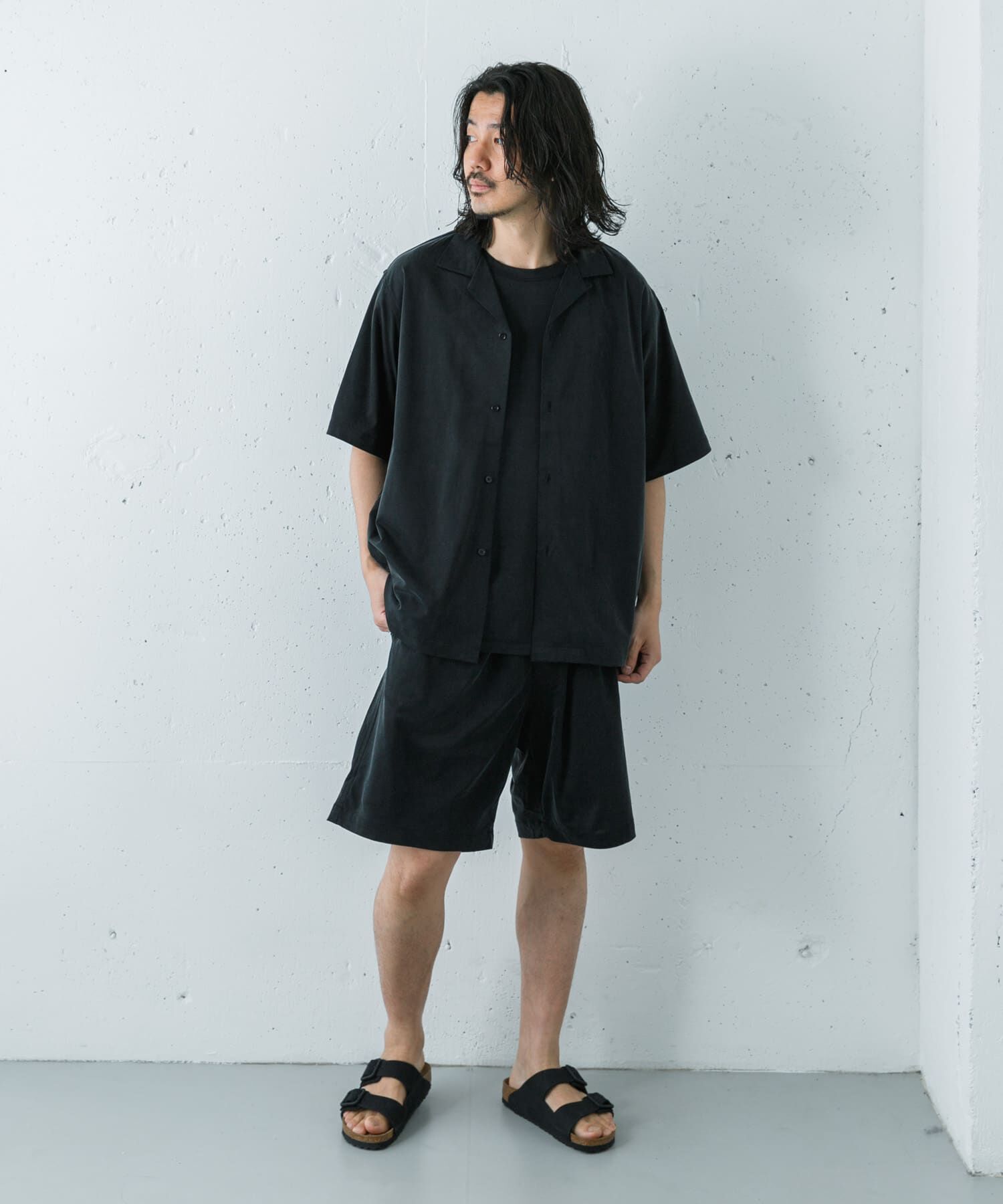 URBAN RESEARCH「『洗濯可』WASHABLE CUPRO SS O/C SHIRTS」|シャツ・ブラウス|