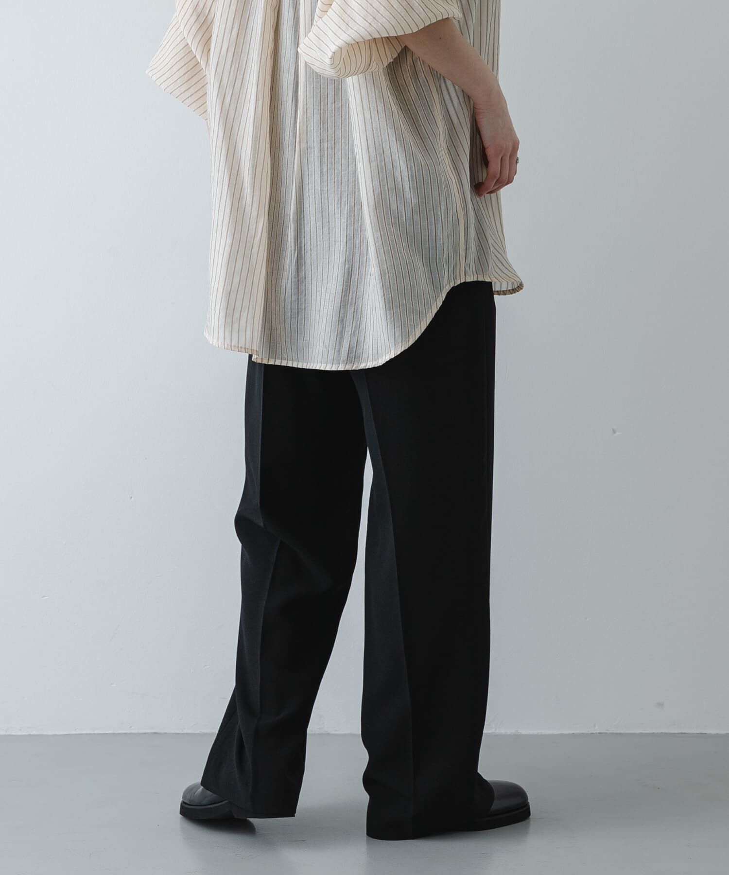 SENSE OF PLACE by URBAN RESEARCH「『UR TECH DRYLUXE』リネンライクワイドパンツ」|その他|