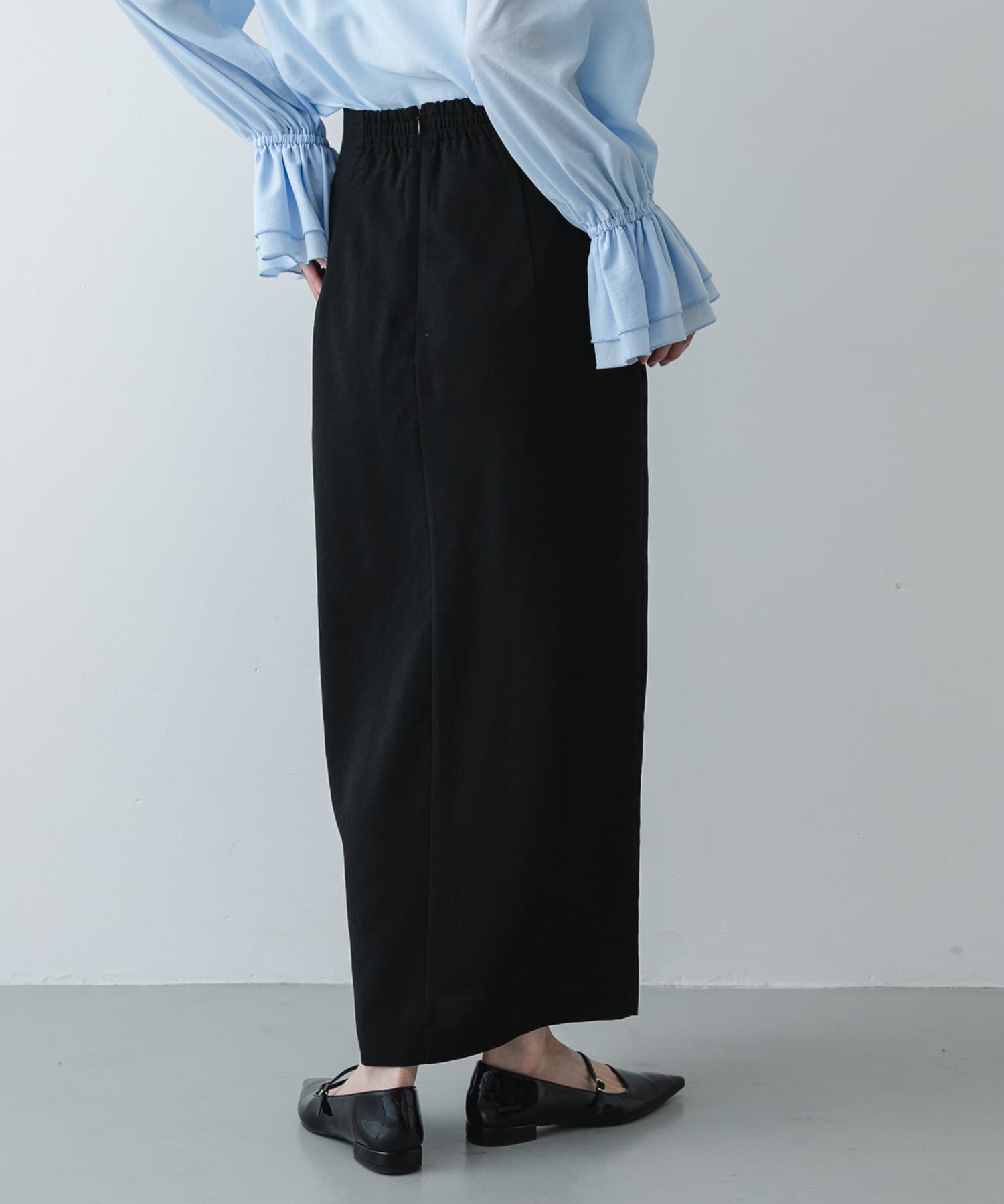 SENSE OF PLACE by URBAN RESEARCH「『UR TECH DRYLUXE』リネンライクスリットタイトスカート」|スカート|