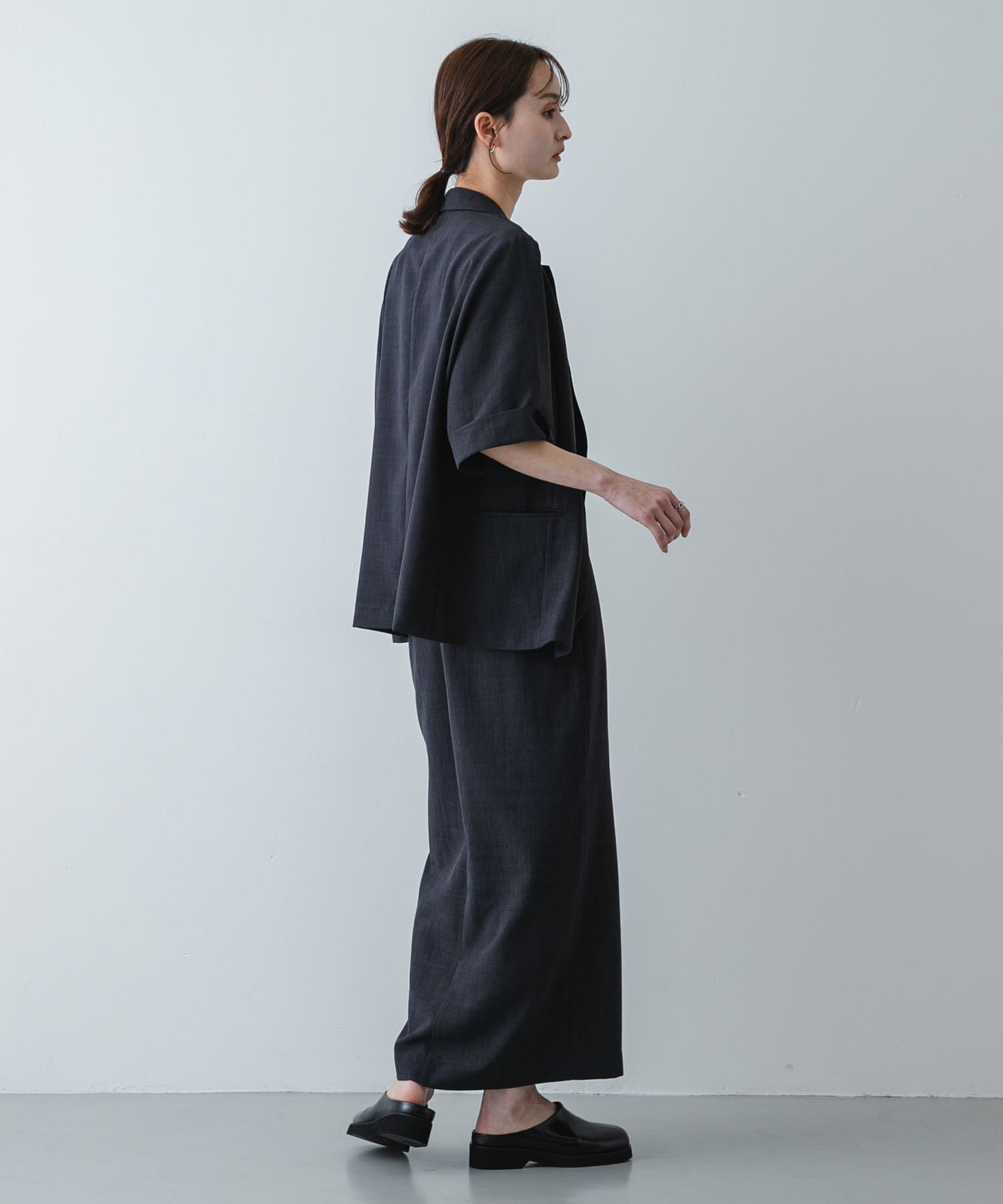 SENSE OF PLACE by URBAN RESEARCH「『UR TECH DRYLUXE』リネンライクスリットタイトスカート」|スカート|