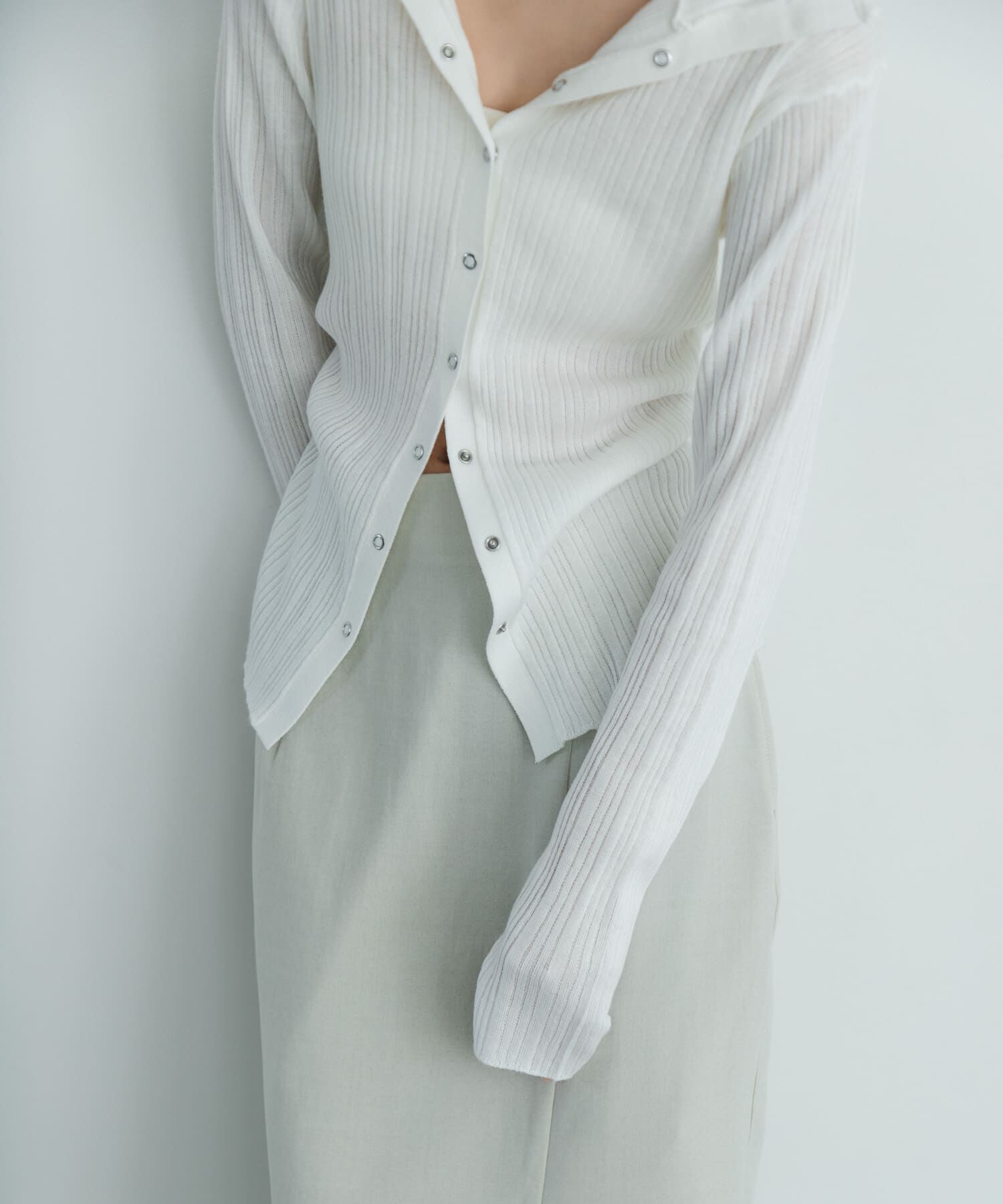 SENSE OF PLACE by URBAN RESEARCH「『UR TECH DRYLUXE』リネンライクスリットタイトスカート」|スカート|