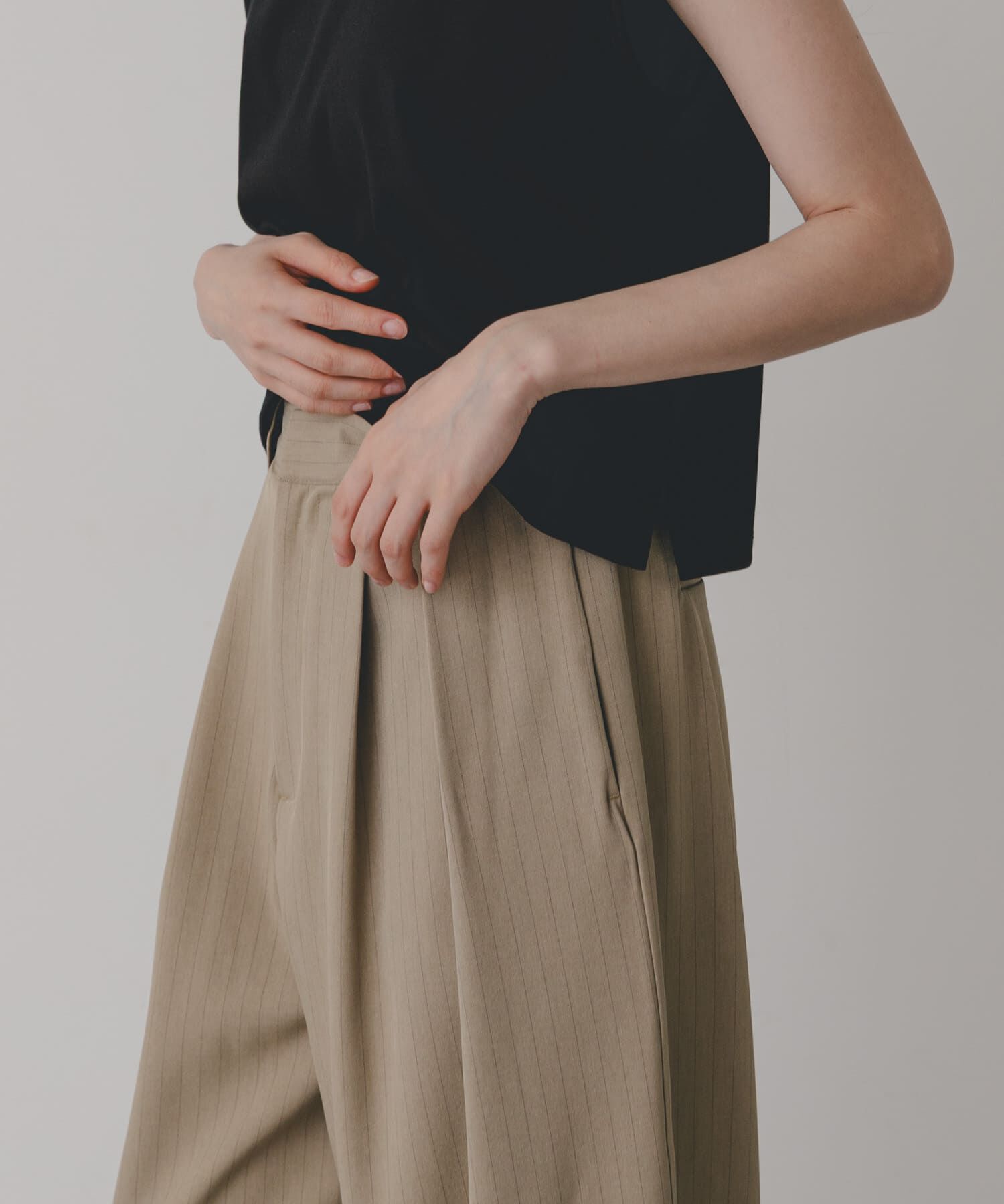 SENSE OF PLACE by URBAN RESEARCH「ピンストライプルーズパンツ」|その他|