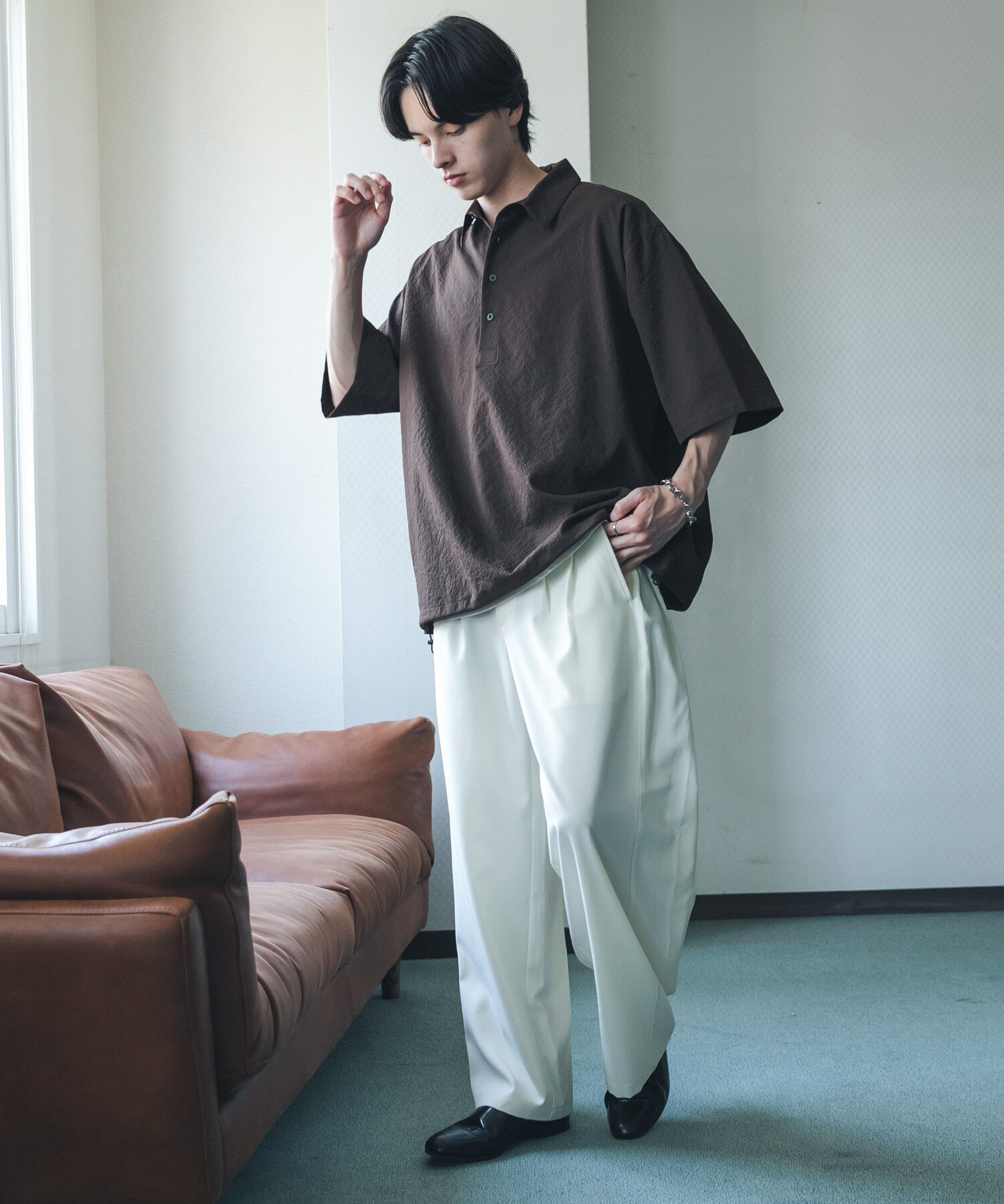 SENSE OF PLACE by URBAN RESEARCH「サイドタックワイドスラックス」|その他|