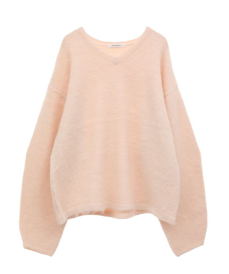 AnriettMusee「VネックニットTOPS」|ニット・セーター|