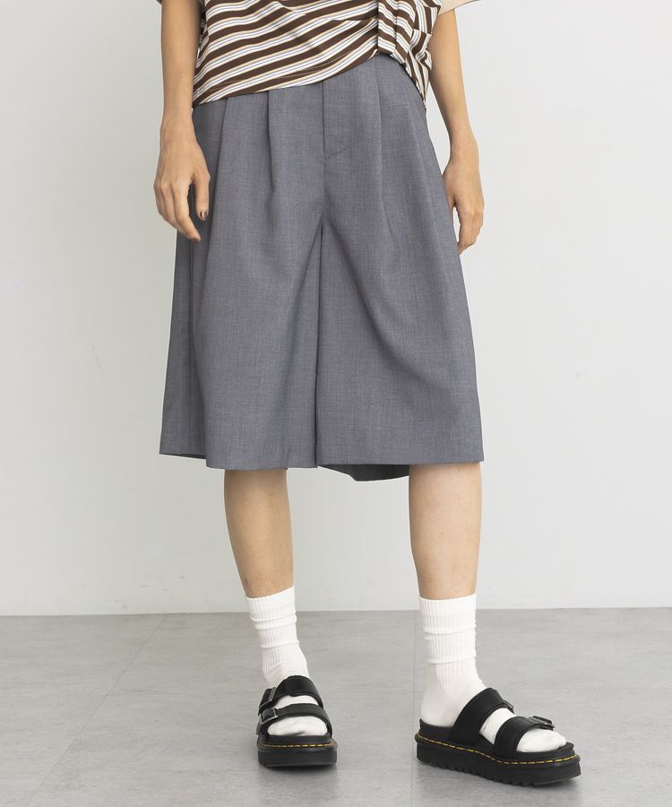 GARAGE OF GOOD CLOTHING「タックキュロットライクハーフパンツ」|その他|