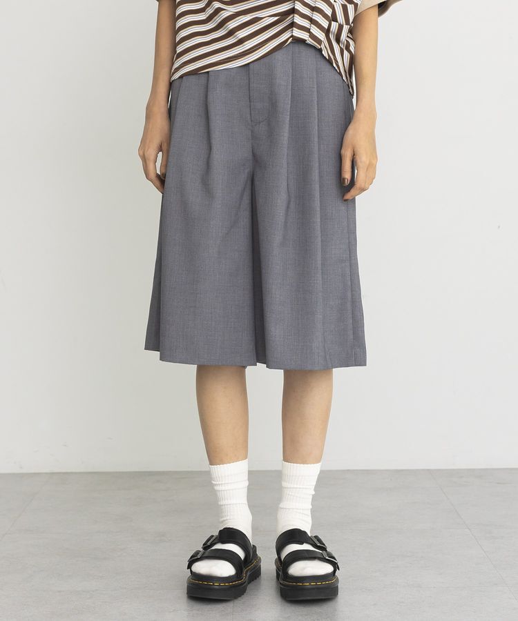 GARAGE OF GOOD CLOTHING「タックキュロットライクハーフパンツ」|その他|
