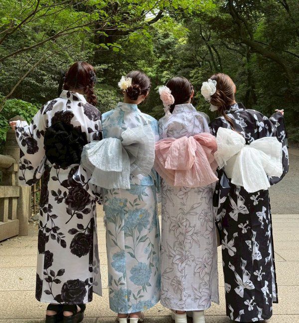  「【接触冷感/吸水速乾】浴衣≪一人で着られる/二部式浴衣(スカートタイプ)≫」|その他|