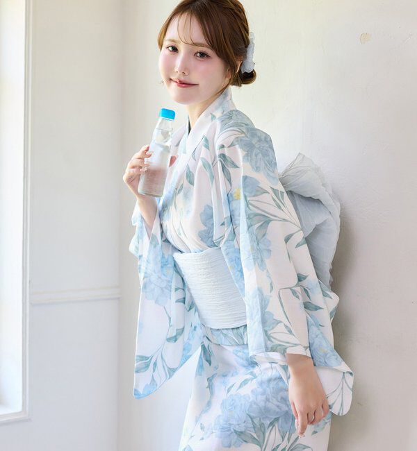  「【接触冷感/吸水速乾】浴衣≪一人で着られる/二部式浴衣(スカートタイプ)≫」|その他|