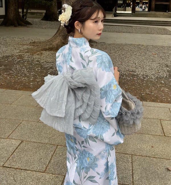  「【接触冷感/吸水速乾】浴衣≪一人で着られる/二部式浴衣(スカートタイプ)≫」|その他|