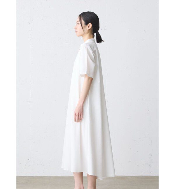 MidiUmi「MidiUmi ハーフスリーブAラインシャツワンピース」|ワンピース|