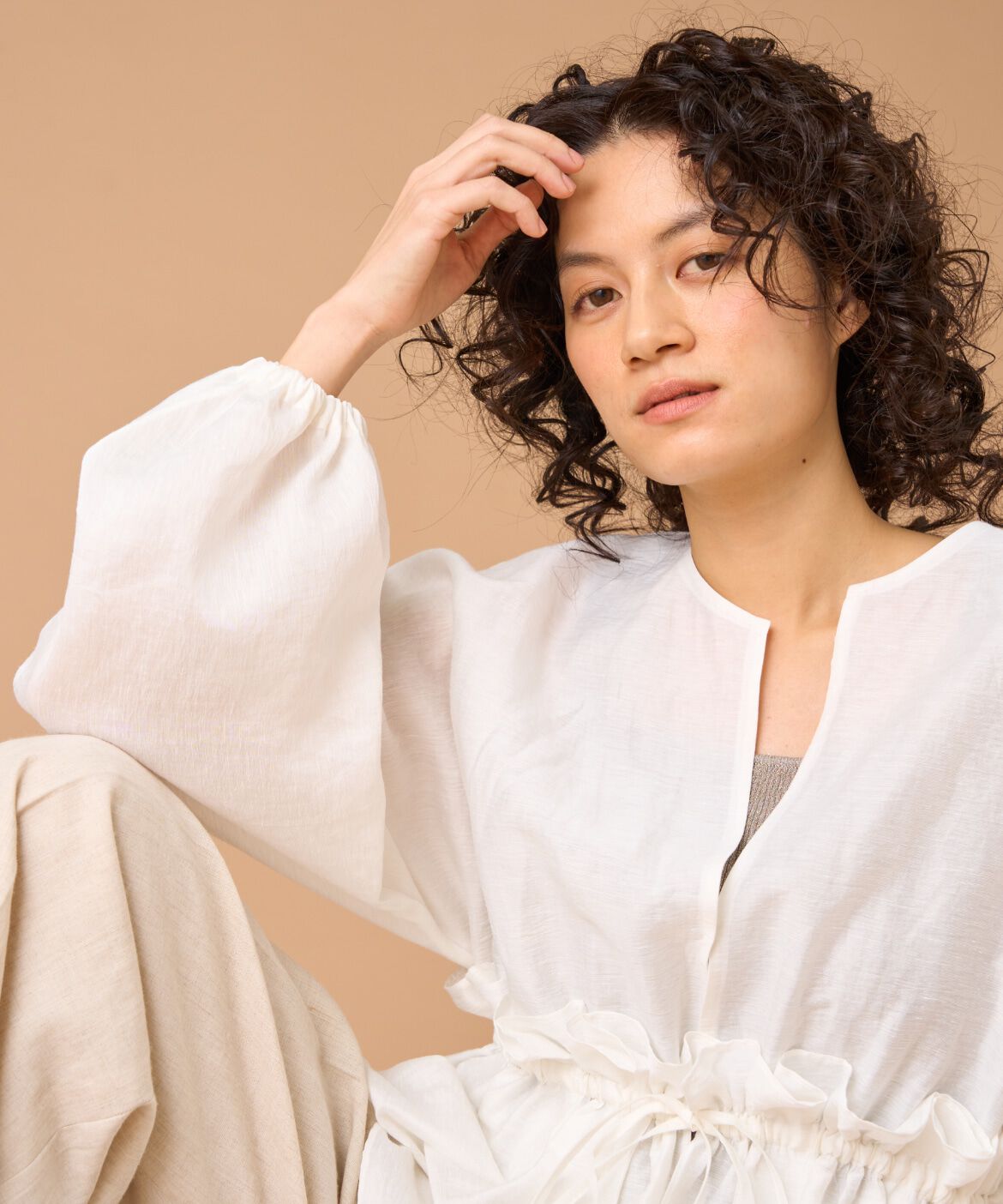 la veille by SUPERIOR CLOSET「ライトジャケット」|シャツ・ブラウス|オフホワイト1