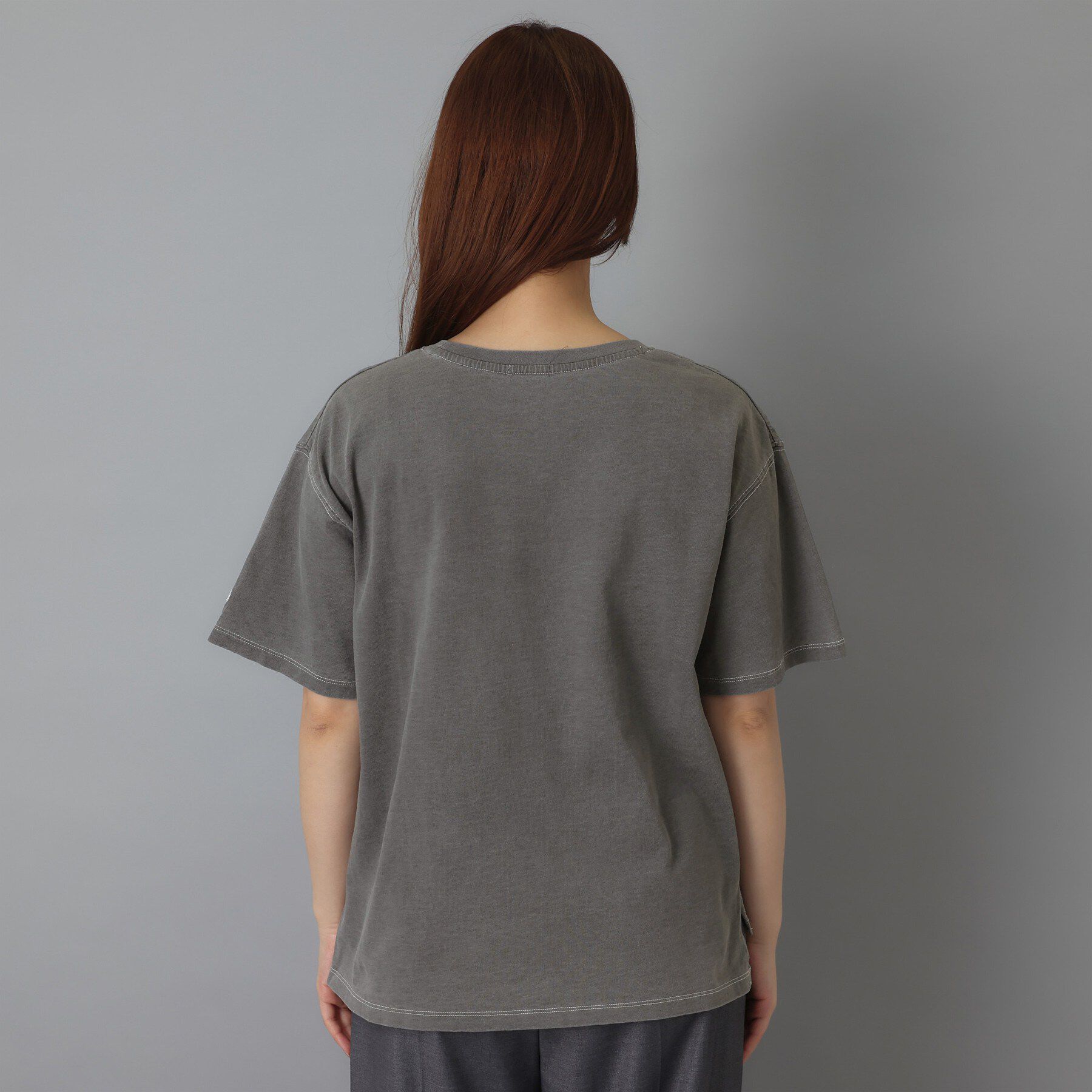 DRESSTERIOR「インディゴ天竺ロゴTシャツ」|Tシャツ・カットソー|