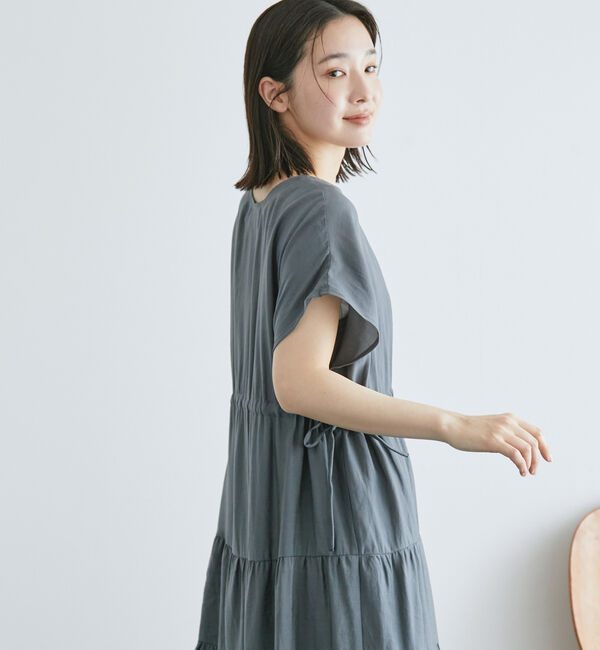 Doux archives「２ＷＡＹ　ドロストティアードワンピース」|ワンピース|
