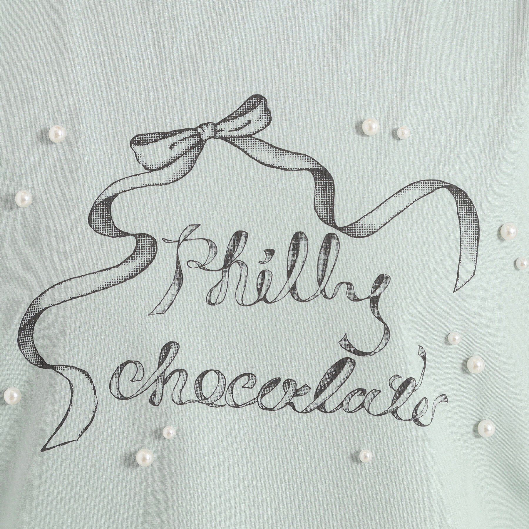 ITS&rsquo;DEMO「<Philly chocolateコラボ>リボンTシャツ」|Tシャツ・カットソー|