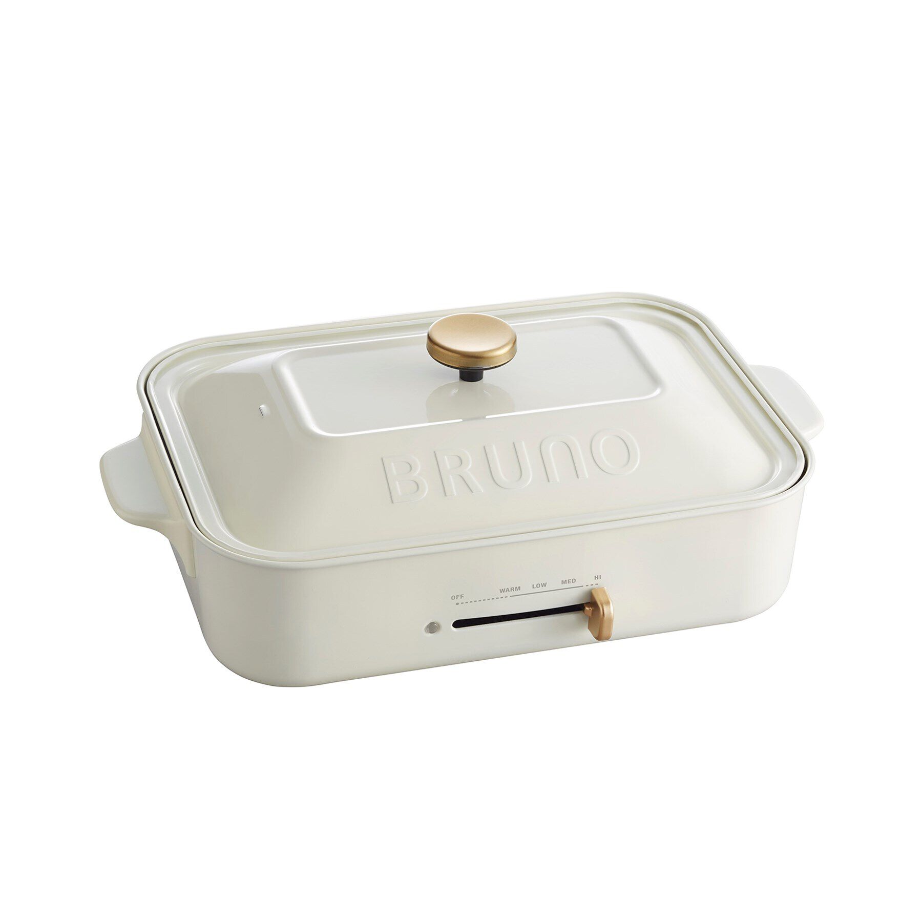 212 KITCHEN STORE「コンパクトホットプレート　ＷＨ ＜BRUNO ブルーノ＞」|食器・キッチングッズ|ホワイト(879)