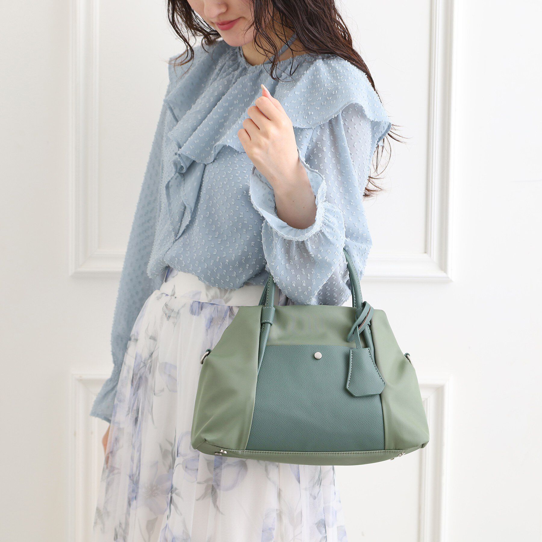ESPERANZA「【EC限定】ショルダー付きナイロンボストン」|ボストンバッグ|