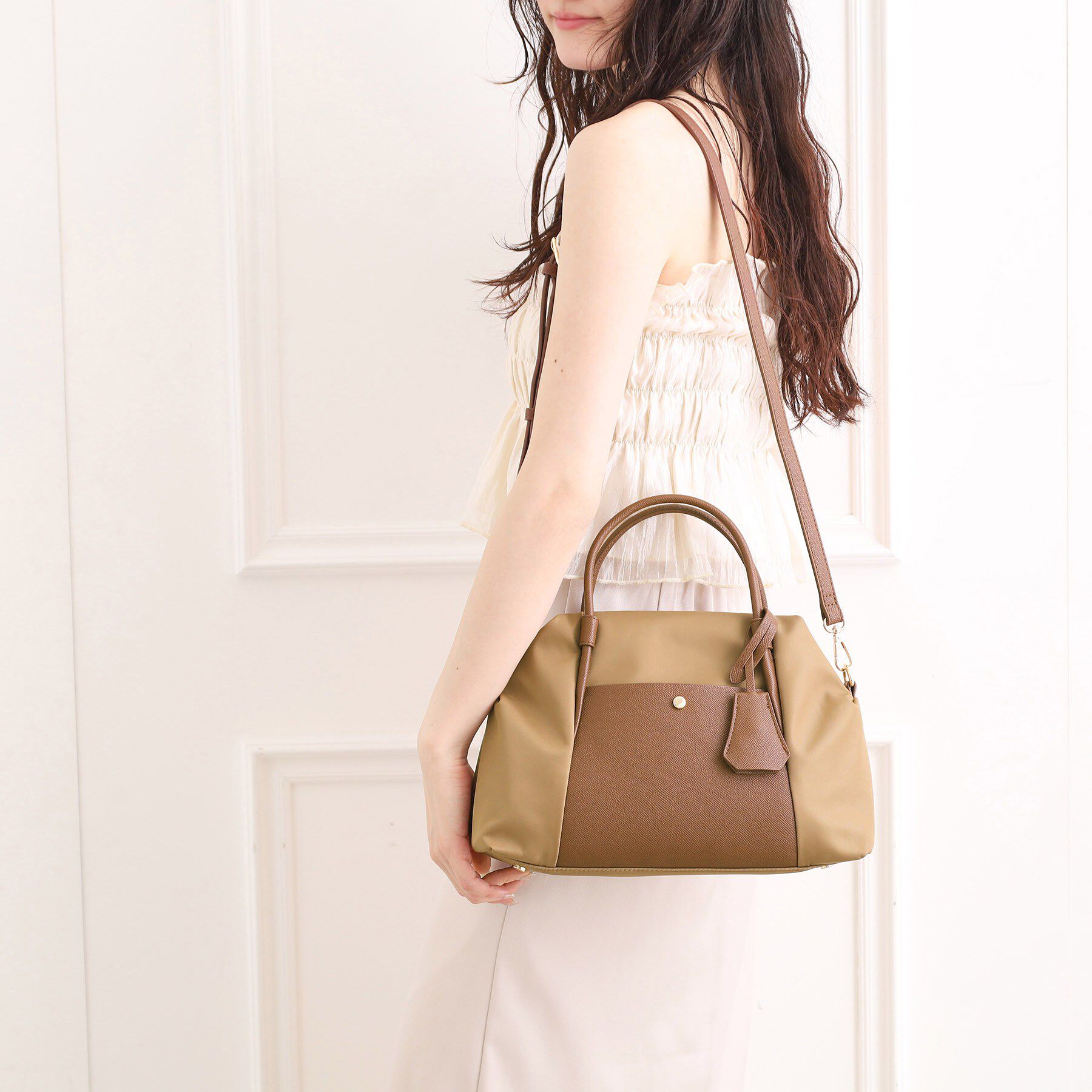 ESPERANZA「【EC限定】ショルダー付きナイロンボストン」|ボストンバッグ|