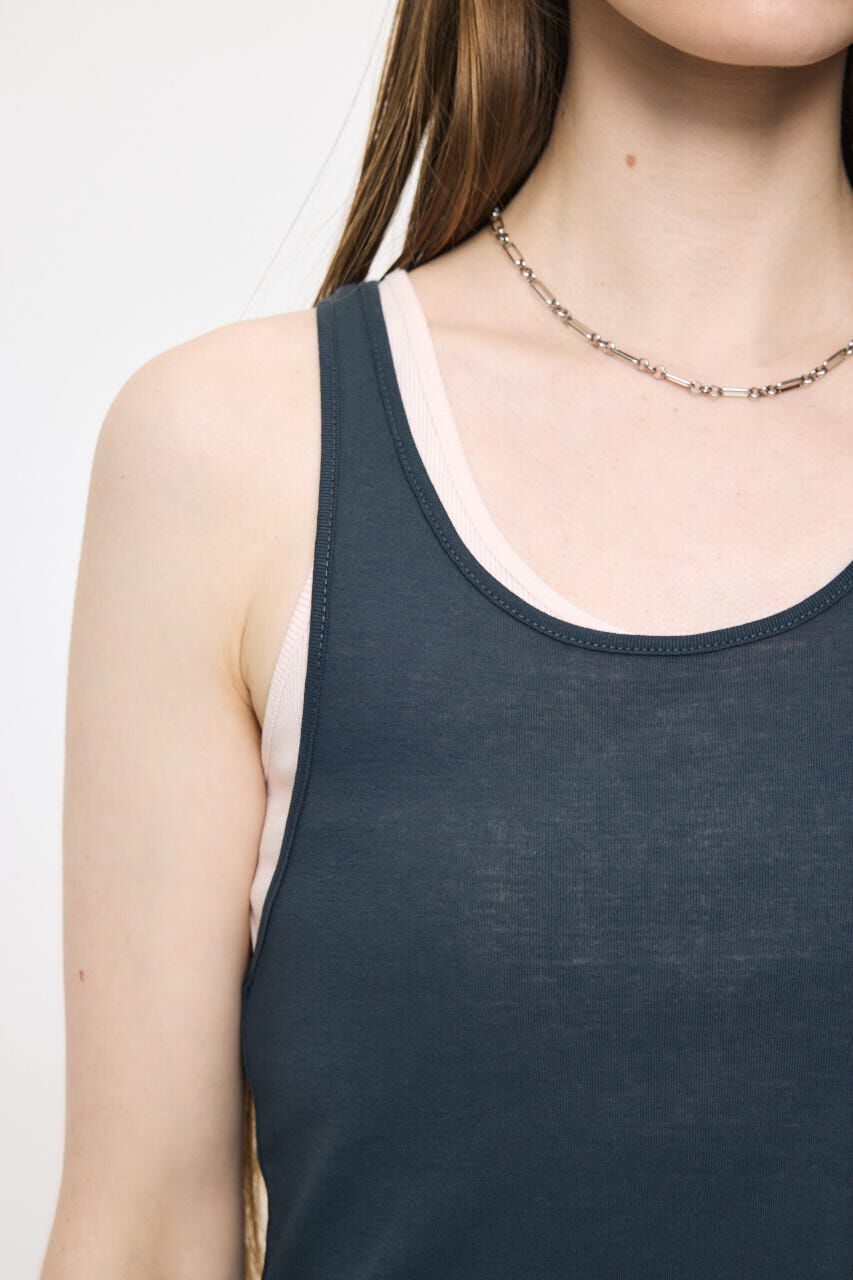 MOUSSY「LAYER TANK トップス」|タンクトップ|