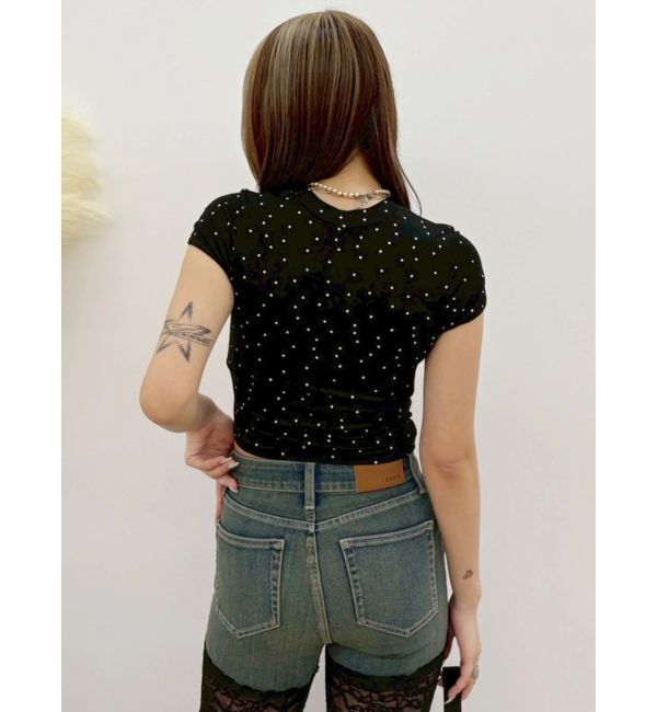 EVRIS「2WAYボウタイドットトップス」|Tシャツ・カットソー|