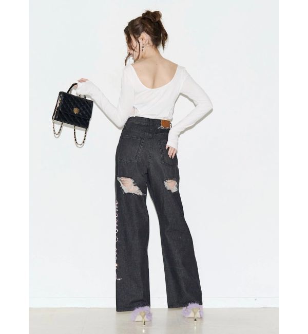 EVRIS「【SupBaby &times; EVRIS】レースドッキングボディースーツ」|Tシャツ・カットソー|