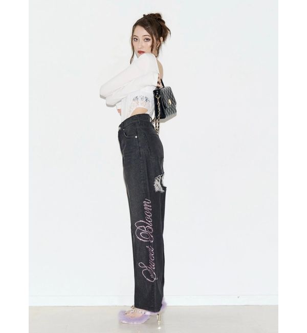 EVRIS「【SupBaby &times; EVRIS】レースドッキングボディースーツ」|Tシャツ・カットソー|