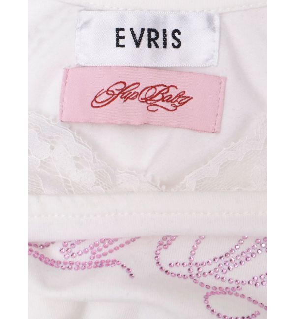 EVRIS「【SupBaby &times; EVRIS】レースドッキングボディースーツ」|Tシャツ・カットソー|