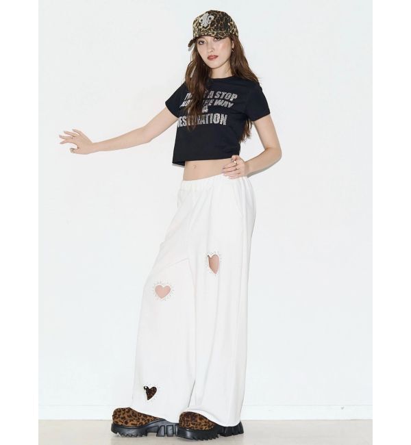 EVRIS「【SupBaby &times; EVRIS】メッセージロゴコンパクトTシャツ」|Tシャツ・カットソー|