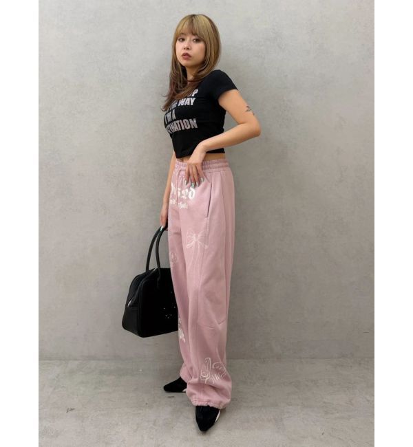 EVRIS「【SupBaby &times; EVRIS】メッセージロゴコンパクトTシャツ」|Tシャツ・カットソー|