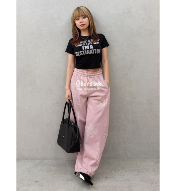 EVRIS「【SupBaby &times; EVRIS】メッセージロゴコンパクトTシャツ」|Tシャツ・カットソー|