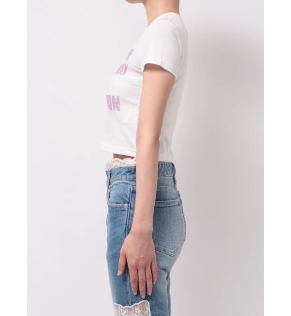 EVRIS「【SupBaby &times; EVRIS】メッセージロゴコンパクトTシャツ」|Tシャツ・カットソー|