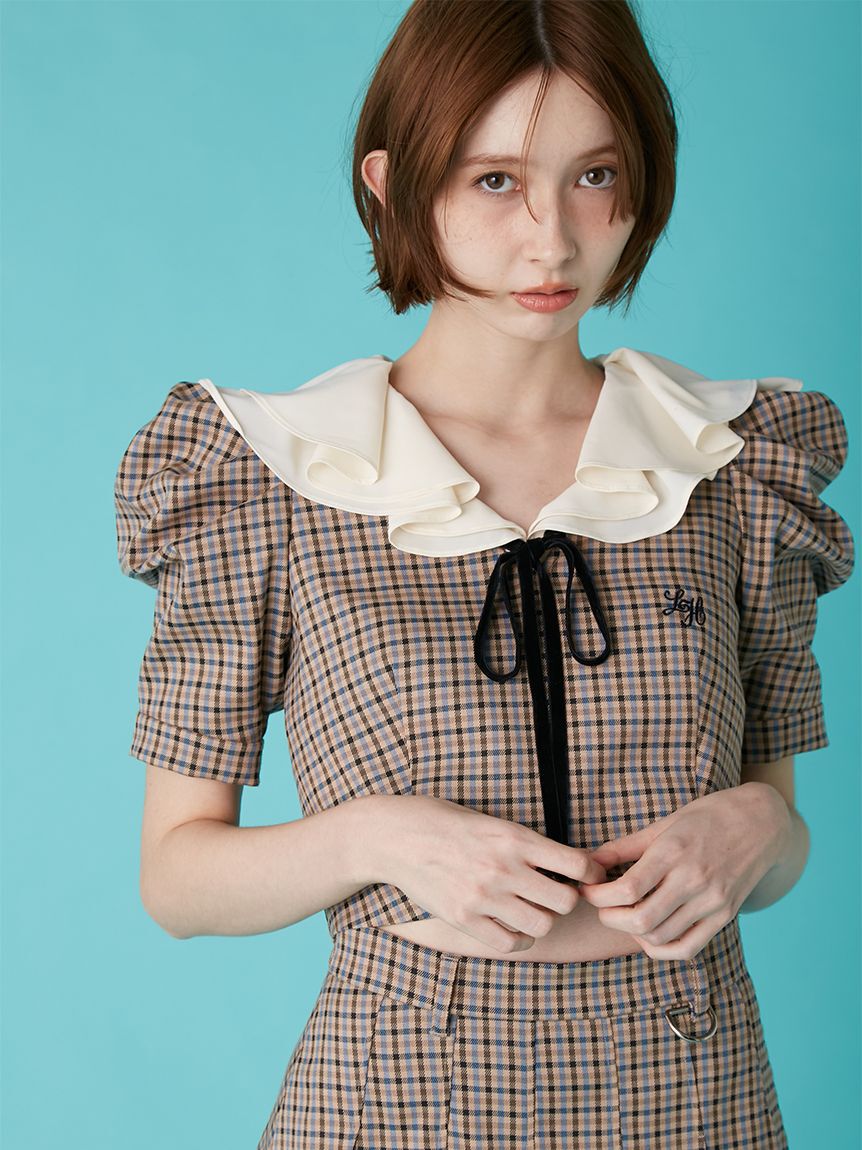 LILY BROWN「【LILY BROWN&times;Hearts2Hearts】プリーツスカート」|スカート|