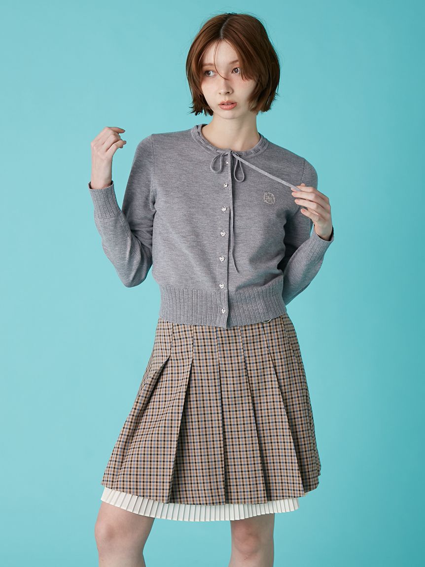 LILY BROWN「【LILY BROWN&times;Hearts2Hearts】プリーツスカート」|スカート|