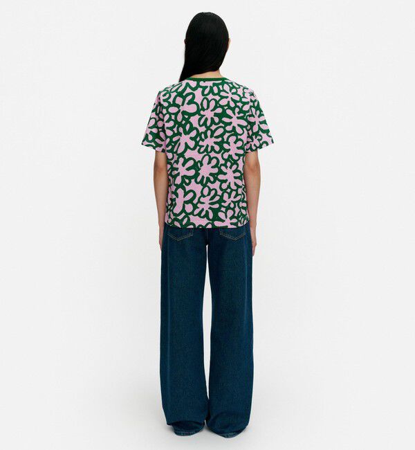 Marimekko「Jakso Kukka Tシャツ」|シャツ・ブラウス|